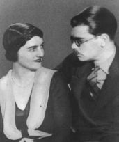 Giorgio Joyce con la moglie Helen